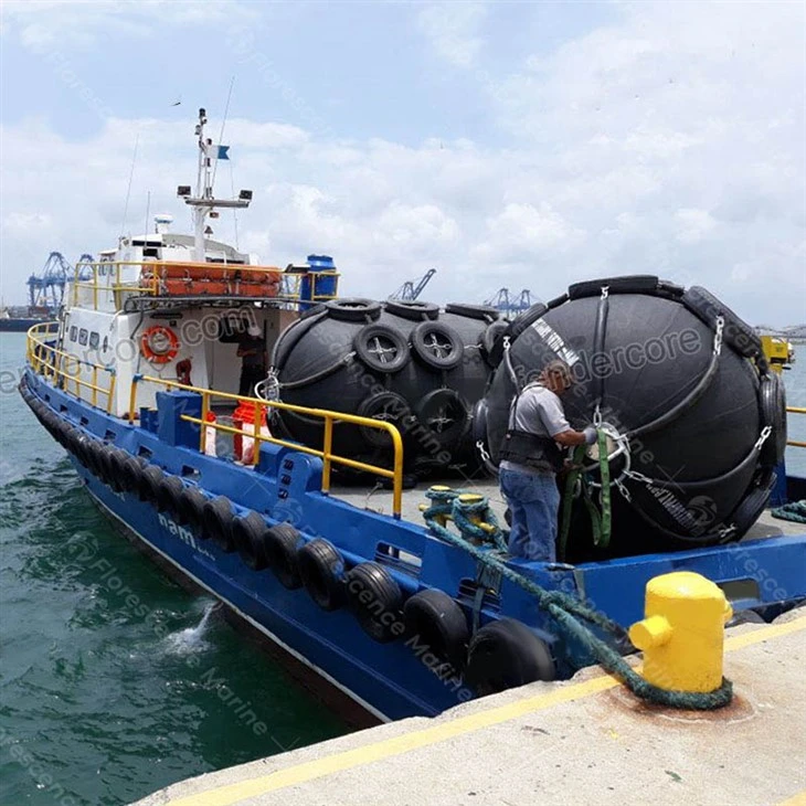 ISO Standard pneumatic fender used for ship to dock